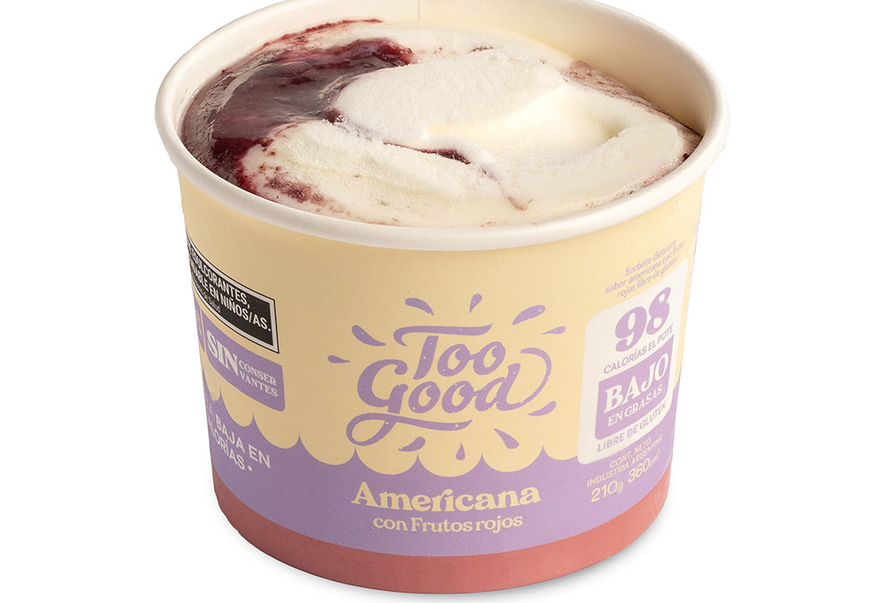 Americana con frutos rojos